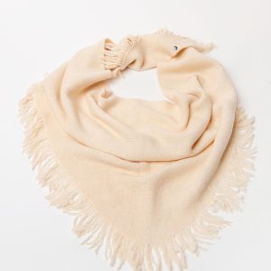 BANDANA DE PUNTO CON FLECOS CRUDO SURKANA 36TIKA83202