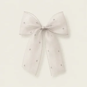 Lazo Ribbon gris plumeti