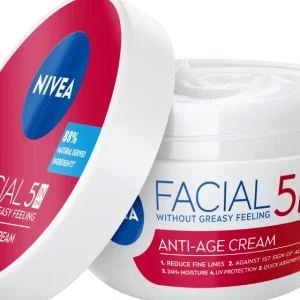 NIVEA Crema Facial 5 en 1 Anti-Arrugas – 100 ml