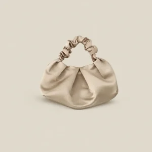 Bolso Plié beige