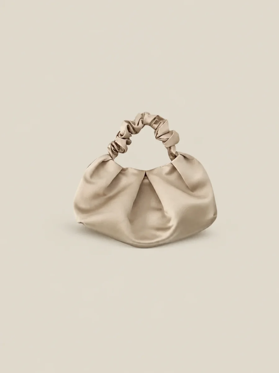 Bolso Plié beige - Imagen 2
