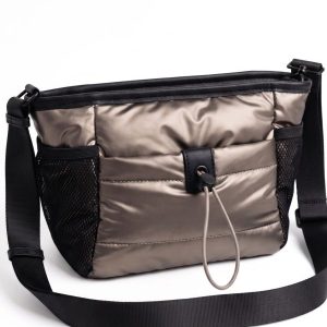 BOLSO BANDOLERA ACOLCHADO BRONCE NOCO 2625668B