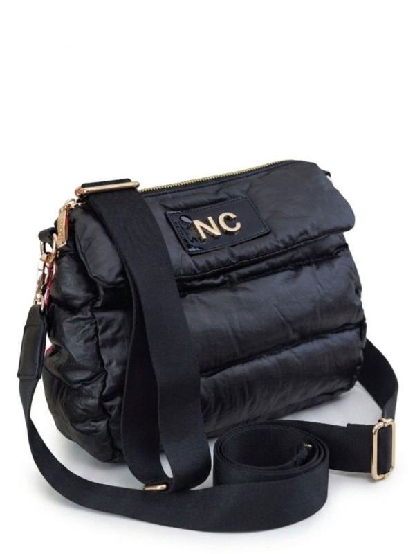 BOLSO BANDOLERA PUFFY NEGRO NOCO 2625656N - Imagen 2