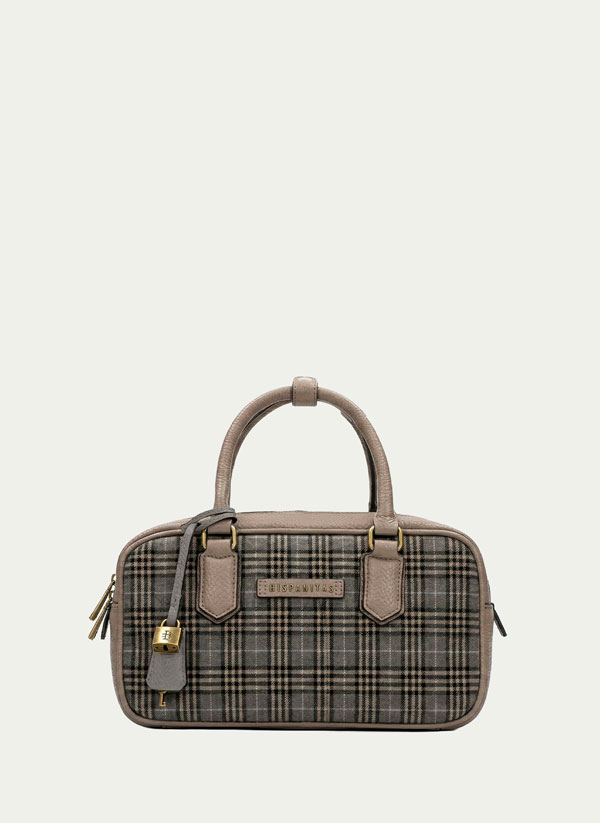 BOLSO BOWLING GRIS HISPANITAS BI265028 SCOTTISH - Imagen 2