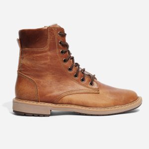Botas Casuales Clásicas Miel Cuero