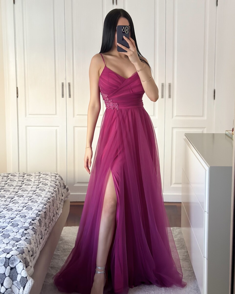 Vestido Tul Flores - Imagen 8