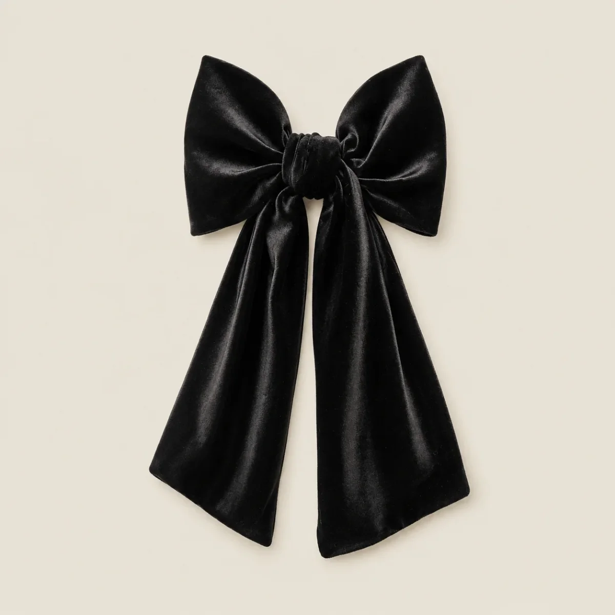 Lazo Ribbon negro terciopelo