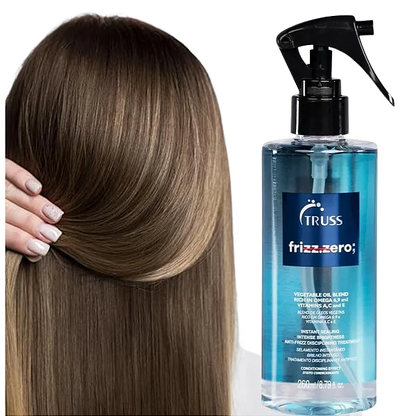 TRUSS Frizz Zero Máscara Líquida – 260 ml Mascarilla líquida multifuncional para eliminar el frizz, sellar la cutícula y proteger el cabello - Imagen 5