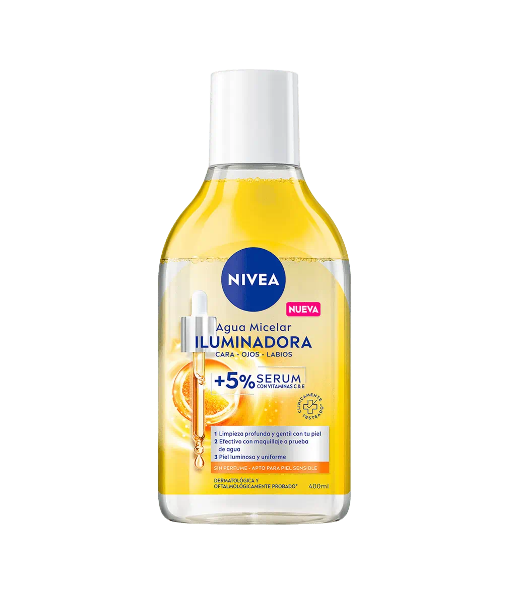 NIVEA Agua Micelar Iluminadora – 400 ml - Imagen 2