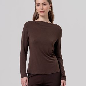 CAMISETA CUELLO BARCA CHOCOLATE SURKANA 556BAUM01384