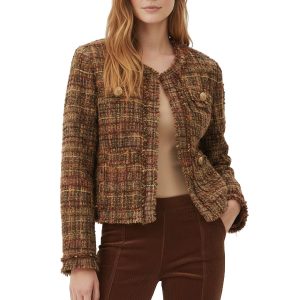 CHAQUETA MARRON DERHY A685023 GENTIANE