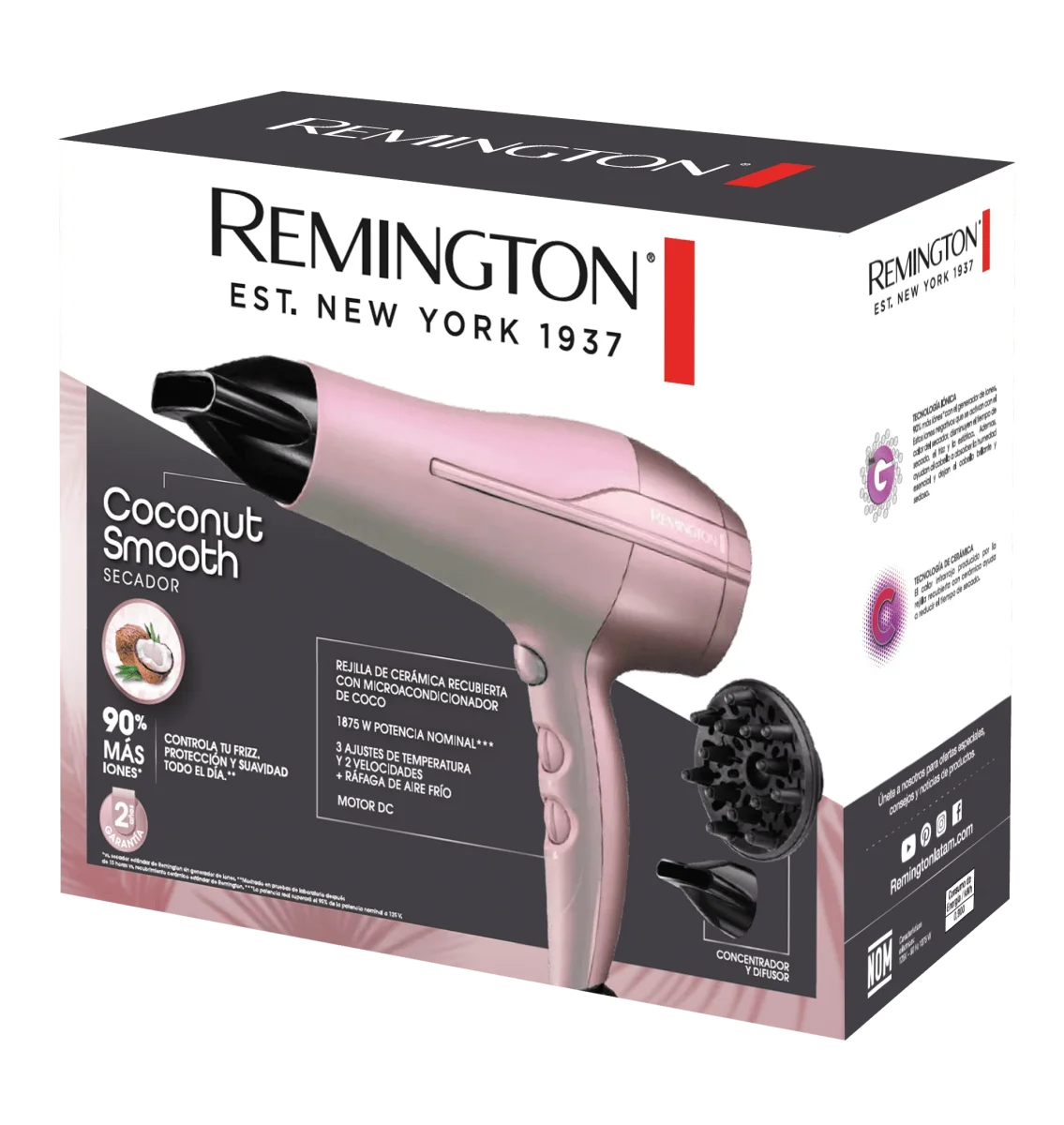 Secador Remington Coconut Smooth - Imagen 2