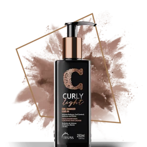 TRUSS Curly Light Enhancer Leave-In – 250 ml | Hidratación Ligera y Definición para Rizos