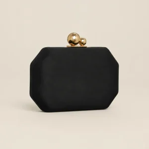 Bolso Octógono negro