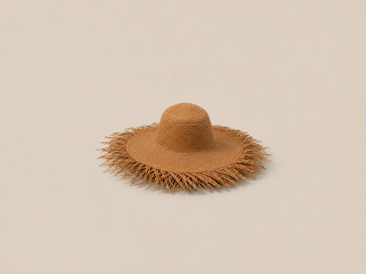 Sombrero Caribe camel - Imagen 2