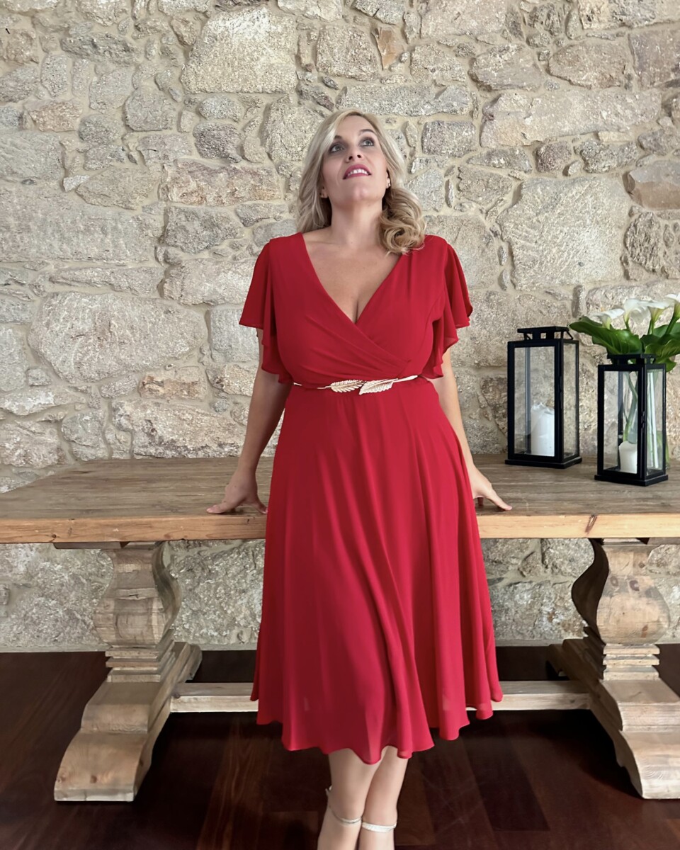 Vestido Curvy Midi Basic - Imagen 3