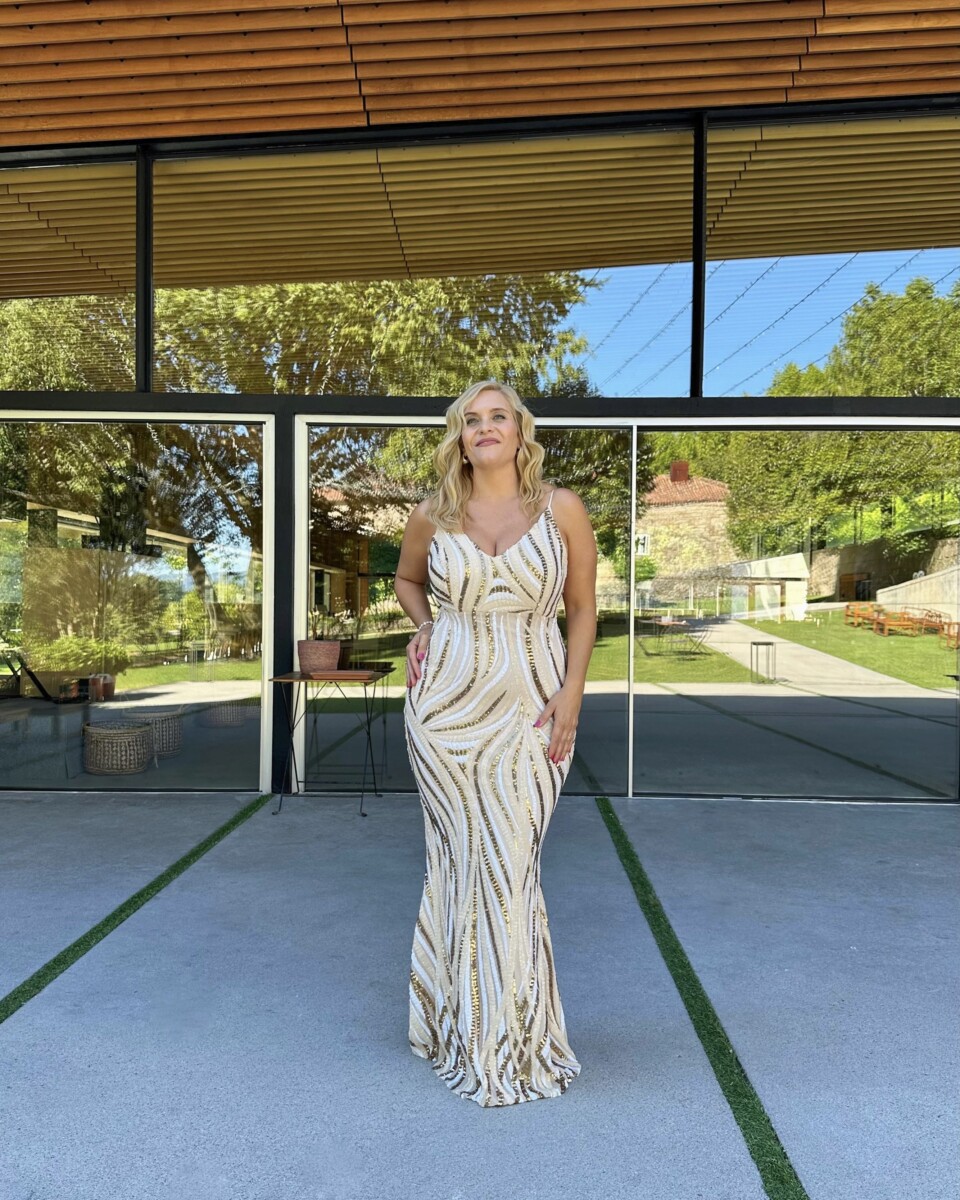 Vestido Sunshine Crema - Imagen 6