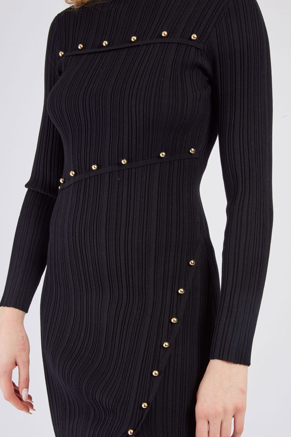 DERHY A5120556 CLEO VESTIDO NEGRO - Imagen 4