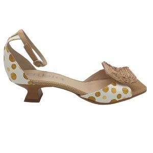 DIBIA 14403 ZAPATOS DE TACON NORA NATURAL