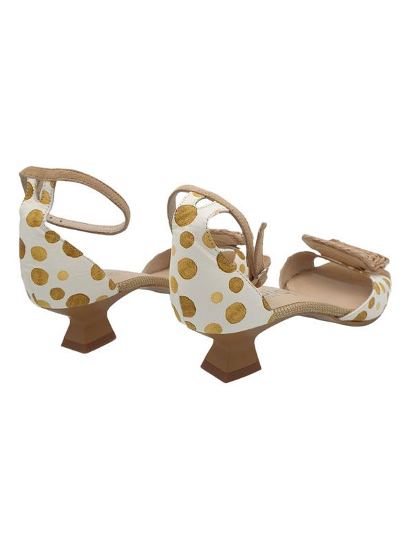 DIBIA 14403 ZAPATOS DE TACON NORA NATURAL - Imagen 4