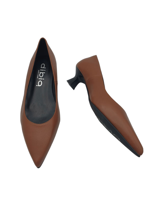 DIBIA 557112C ZAPATO TACON CUERO - Imagen 5