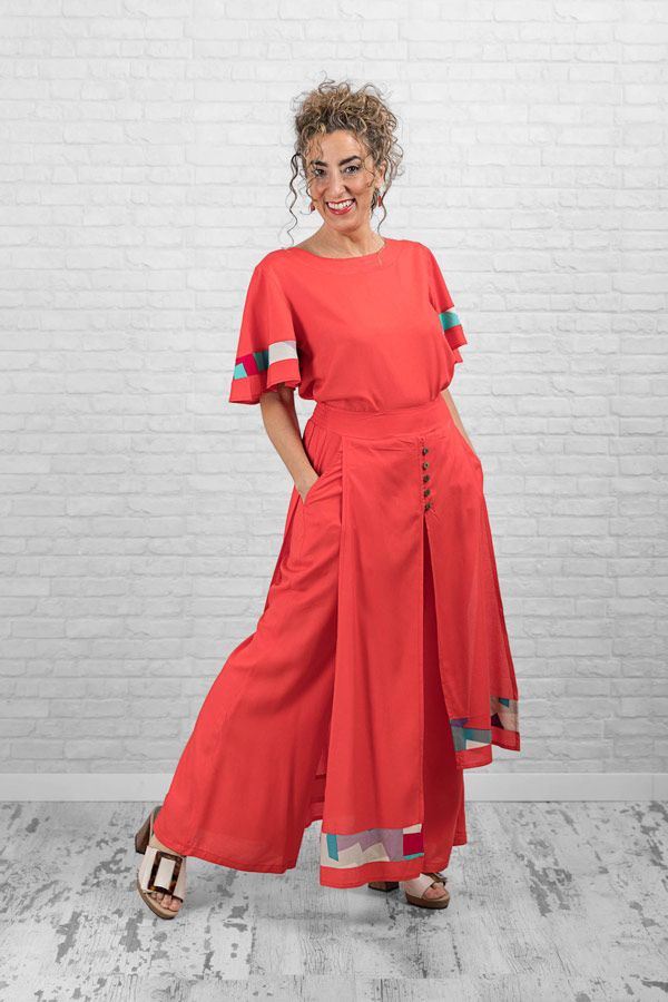 DUP R011 CAPAS PANTALON CORAL - Imagen 4