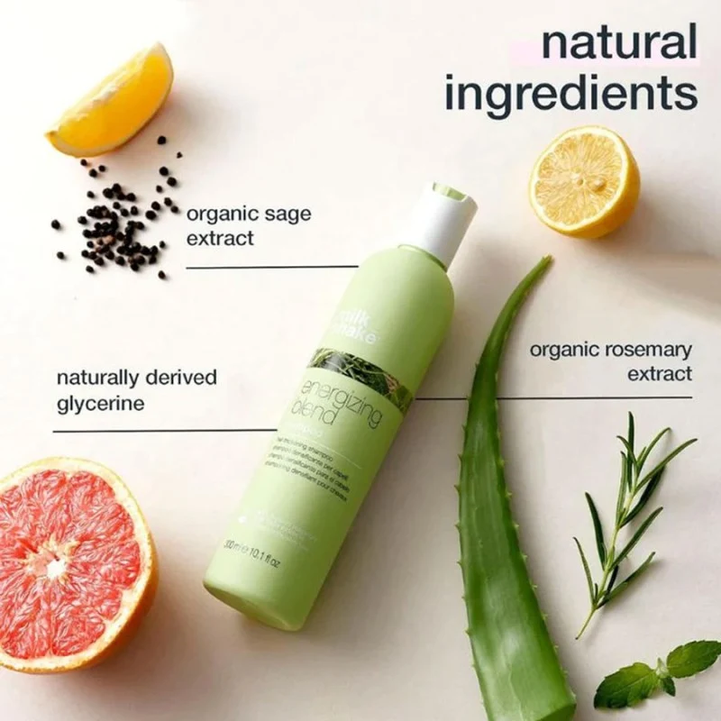 Milk Shake Energizing Blend Shampoo – 300 ml Shampoo energizante para cabello fino, débil y con tendencia a la caída - Imagen 3