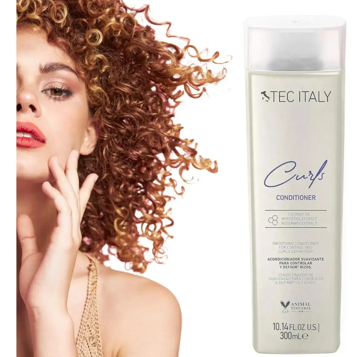 TEC ITALY Curls Acondicionador – 300 ml - Imagen 2