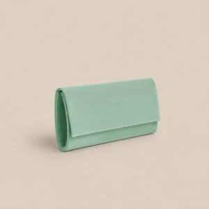 Bolso Sobre cuadrado verde claro