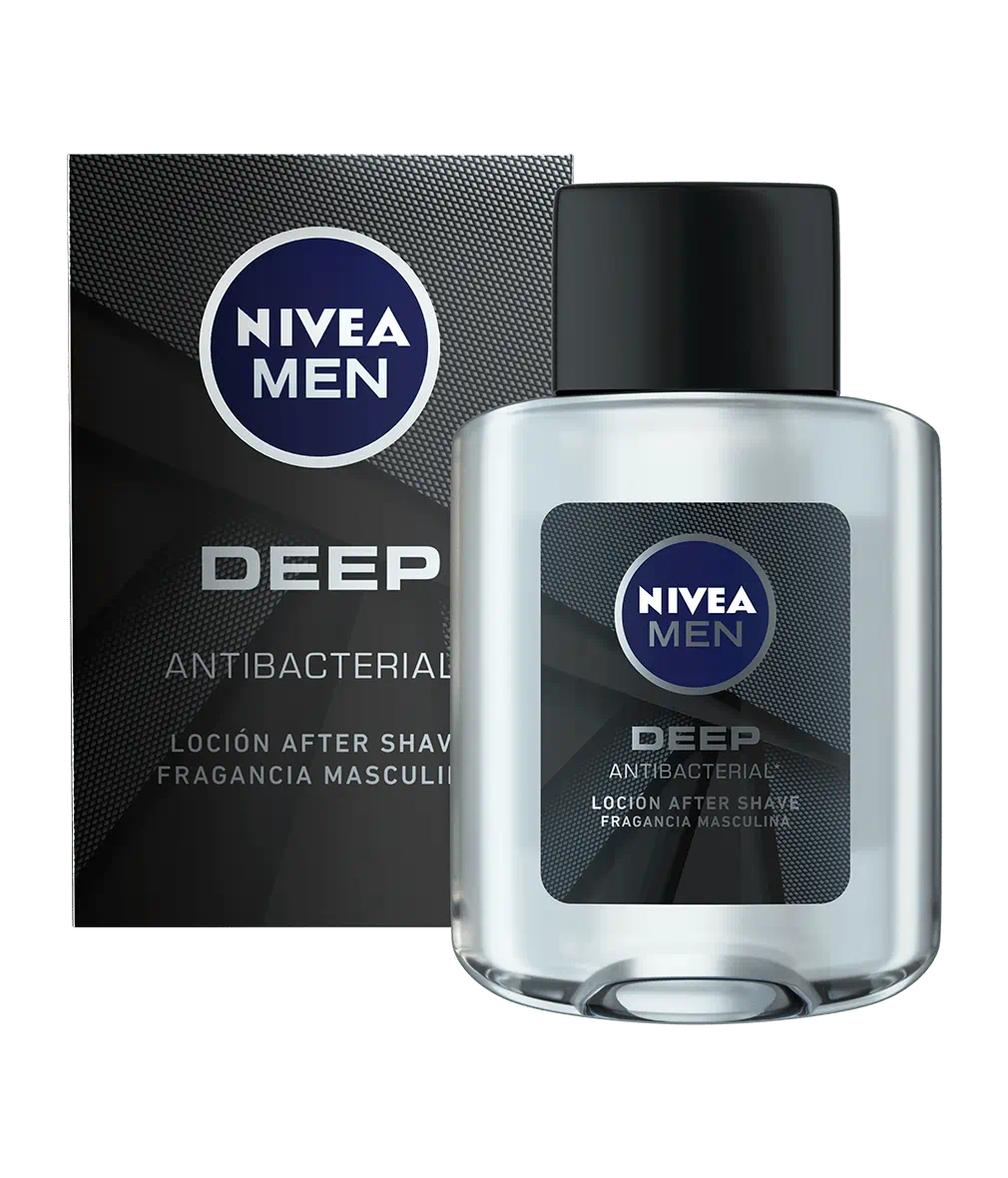 NIVEA Men After Shave Loción Deep – 100 ml - Imagen 2