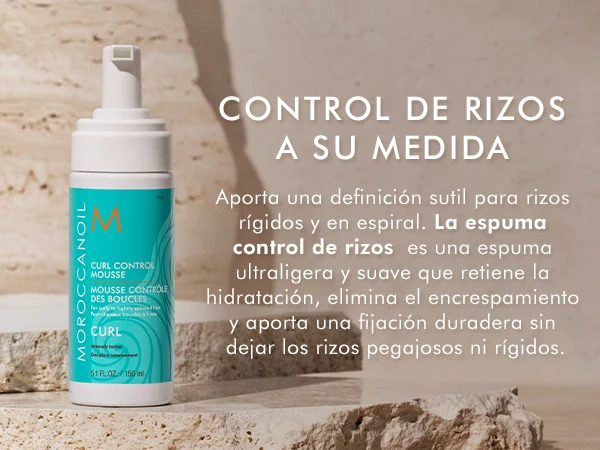 Moroccanoil Curl Control Mousse – 150 ml Mousse ligera para rizos definidos, con volumen y sin frizz - Imagen 4