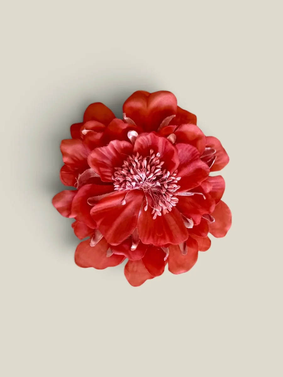 Flor Victoria coral - Imagen 2