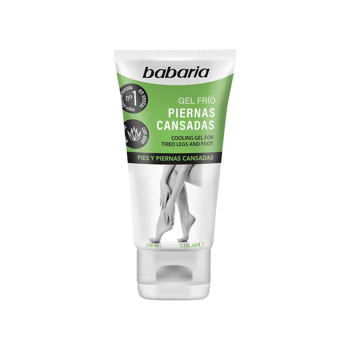 Babaria Gel Frío Piernas Cansadas – 150 ml - Imagen 2