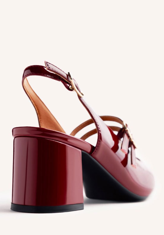 GIOSEPPO 73272B SODUS ZAPATOS TACON BURDEOS - Imagen 7
