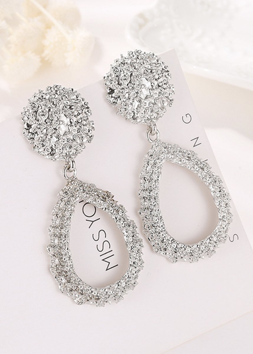 Pendientes Gota Grandes - Imagen 2