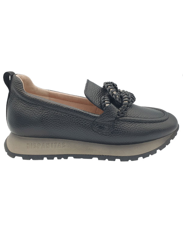 HISPANITAS HI25438 KANSAS MOCASIN NEGRO