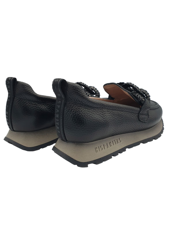HISPANITAS HI25438 KANSAS MOCASIN NEGRO - Imagen 4