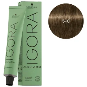 IGORA ROYAL ZERO AMM 5-0 – Castaño Claro Natural – 60 g