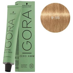 IGORA ROYAL ZERO AMM 9-55 – Rubio Muy Claro Dorado Intenso – 60 g