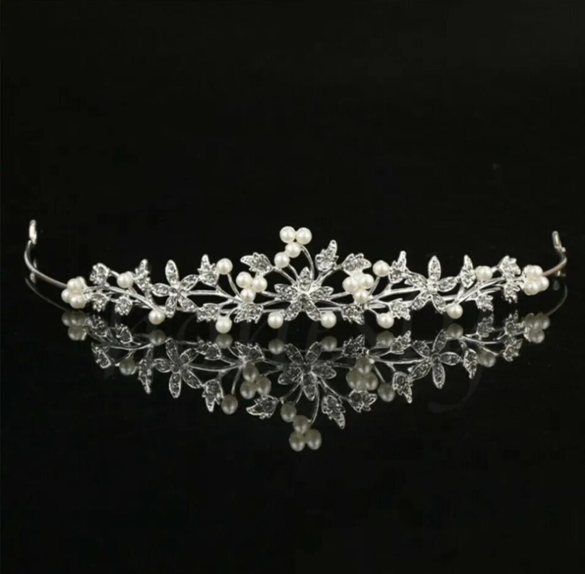 Tiara perlas - Imagen 4