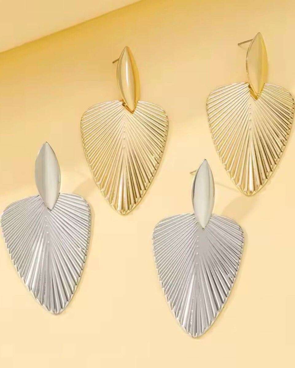 Pendientes Hoja de Palma - Imagen 5