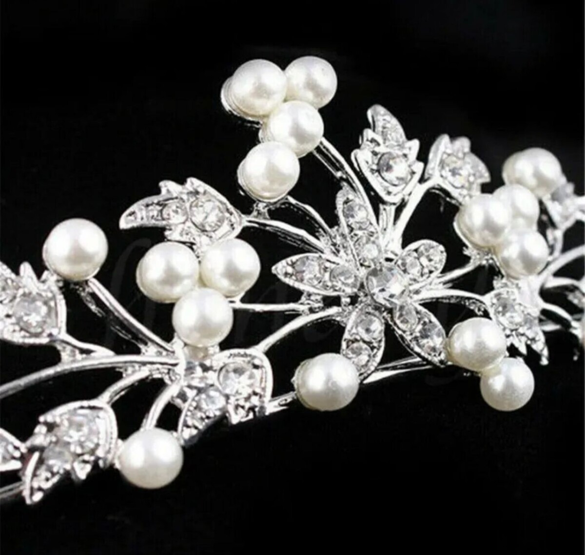 Tiara perlas - Imagen 5