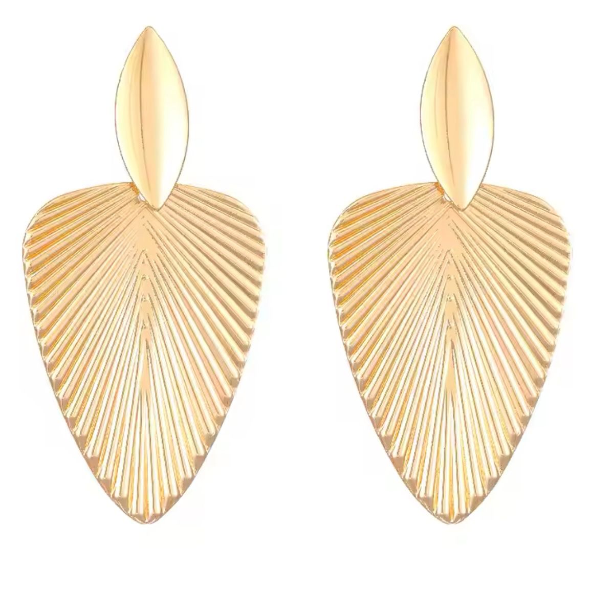 Pendientes Hoja de Palma - Imagen 3