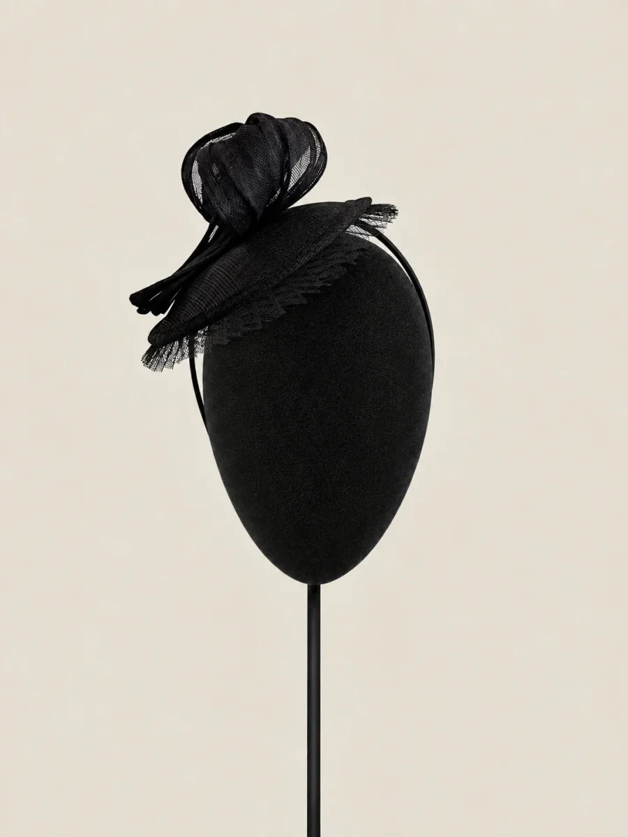 Tocado Felisberta negro - Imagen 4