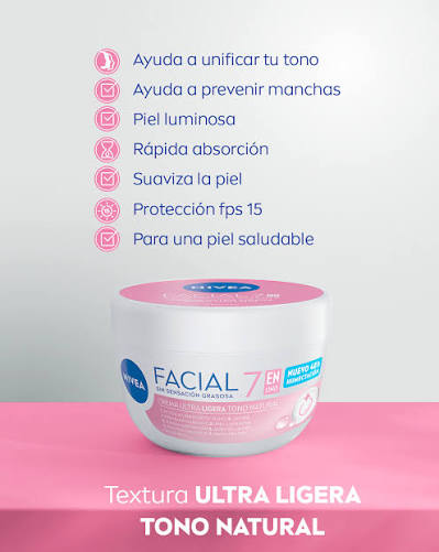 NIVEA Crema Facial 7 en 1 Aclarado Natural – 100 ml - Imagen 4
