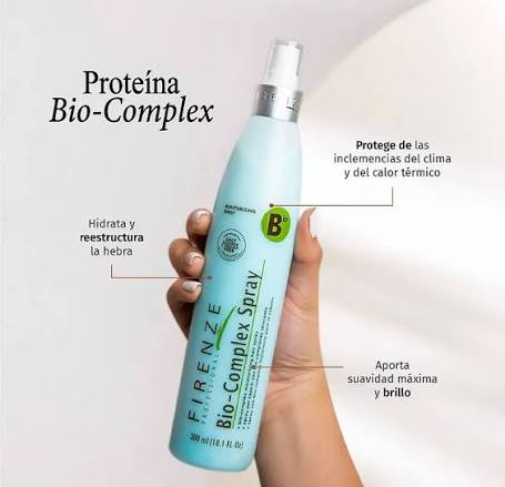 FIRENZE Bio-Complex Spray – 300 ml Tratamiento capilar en spray para hidratación, suavidad, brillo y manejabilidad - Imagen 3