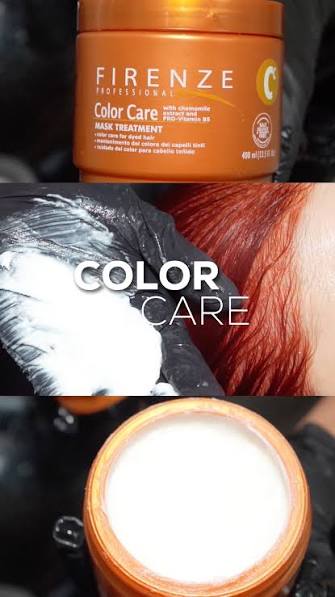 Firenze Color Care Treatment – 400 ml (13.5 fl oz) Tratamiento intensivo para proteger, hidratar y prolongar el color - Imagen 4