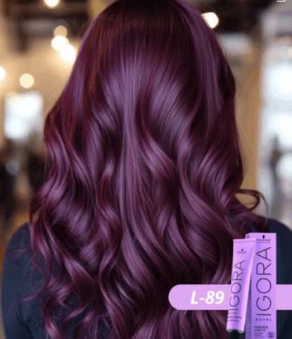 Igora Royal Fashion Lights Tono L-89 Rojo Violeta 60mL - Imagen 3