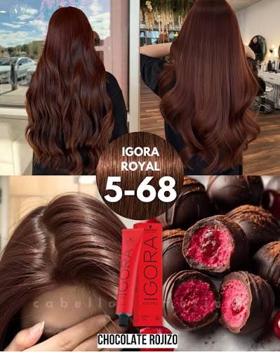 IGORA ROYAL 5-68 Castaño Claro Chocolate Rojo – 60 ml - Imagen 3