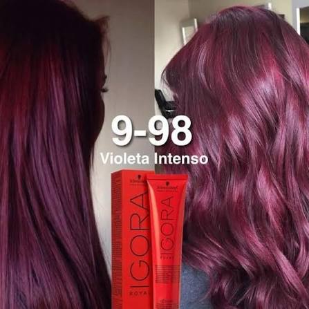 IGORA ROYAL 9-98 – Rubio Muy Claro Violeta Rojo – 60 ml - Imagen 4